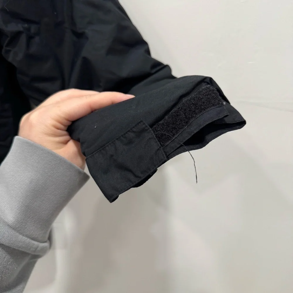 Columbia Kids Gray Black Hooded Ski Snow Jacket Soze XS 6/7